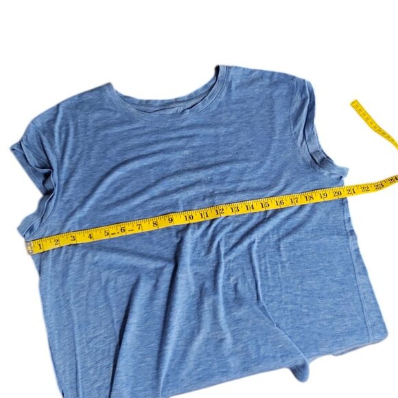 lululemon athletica Blue Short Sleeve Tee - Picture 4 of 6
